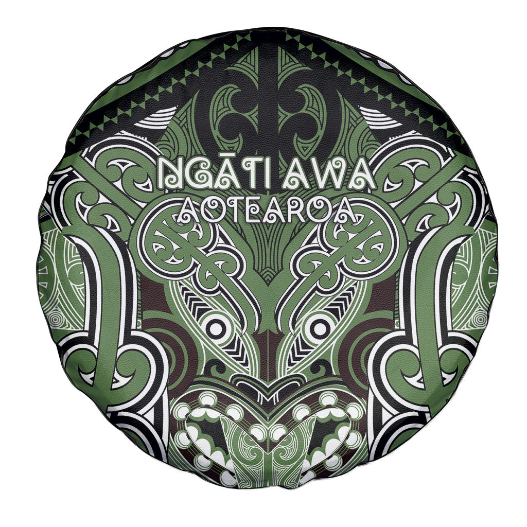 Aotearoa Iwi Ngati Awa Spare Tire Cover Maori Kowhaiwhai Pattern
