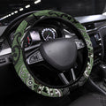 Aotearoa Iwi Ngati Awa Steering Wheel Cover Maori Kowhaiwhai Pattern