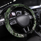 Aotearoa Iwi Ngati Awa Steering Wheel Cover Maori Kowhaiwhai Pattern