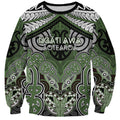 Aotearoa Iwi Ngati Awa Personalised Sweatshirt Maori Kowhaiwhai Pattern