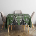 Aotearoa Iwi Ngati Awa Tablecloth Maori Kowhaiwhai Pattern
