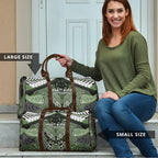 Aotearoa Iwi Ngati Awa Travel Bag Maori Kowhaiwhai Pattern