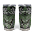 Aotearoa Iwi Ngati Awa Personalised Tumbler Cup Maori Kowhaiwhai Pattern