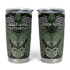 Aotearoa Iwi Ngati Awa Personalised Tumbler Cup Maori Kowhaiwhai Pattern