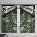Aotearoa Iwi Ngati Awa Window Curtain Maori Kowhaiwhai Pattern