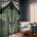 Aotearoa Iwi Ngati Awa Window Curtain Maori Kowhaiwhai Pattern