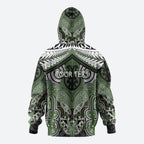 Aotearoa Iwi Ngati Awa Personalised Zip Hoodie Maori Kowhaiwhai Pattern