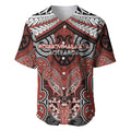 Aotearoa Iwi Rongowhakaata Personalised Baseball Jersey Maori Kowhaiwhai Pattern