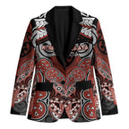 Aotearoa Iwi Rongowhakaata Personalised Blazer Maori Kowhaiwhai Pattern