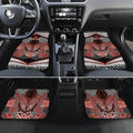 Aotearoa Iwi Rongowhakaata Personalised Car Mats Maori Kowhaiwhai Pattern