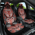 Aotearoa Iwi Rongowhakaata Car Seat Cover Maori Kowhaiwhai Pattern