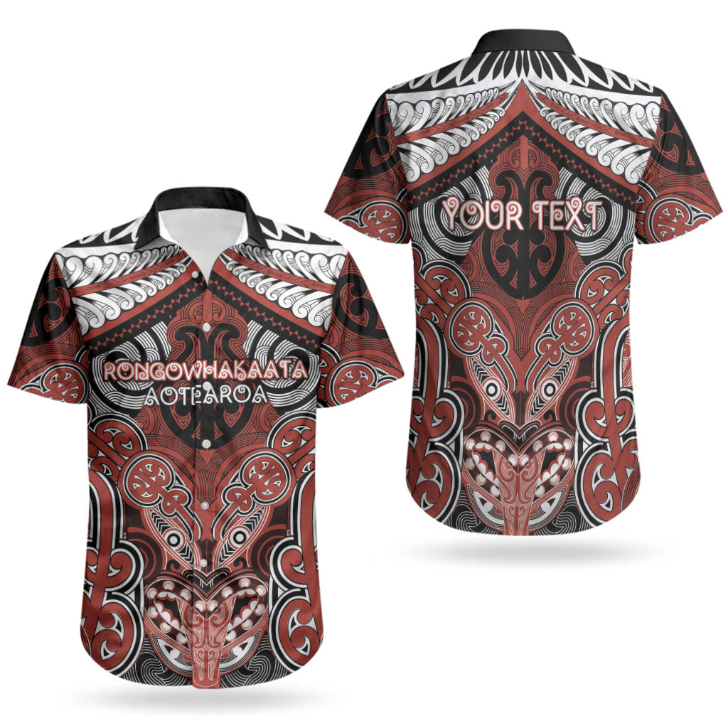 Aotearoa Iwi Rongowhakaata Personalised Couples Matching Off Shoulder Maxi Dress and Hawaiian Shirt Maori Kowhaiwhai Pattern