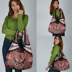 Aotearoa Iwi Rongowhakaata Grocery Bag Maori Kowhaiwhai Pattern