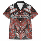 Aotearoa Iwi Rongowhakaata Personalised Hawaiian Shirt Maori Kowhaiwhai Pattern