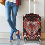 Aotearoa Iwi Rongowhakaata Luggage Cover Maori Kowhaiwhai Pattern