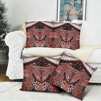 Aotearoa Iwi Rongowhakaata Pillow Cover Maori Kowhaiwhai Pattern