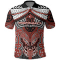 Aotearoa Iwi Rongowhakaata Personalised Polo Shirt Maori Kowhaiwhai Pattern