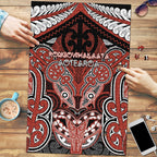 Aotearoa Iwi Rongowhakaata Puzzle Maori Kowhaiwhai Pattern