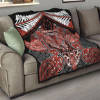 Aotearoa Iwi Rongowhakaata Quilt Maori Kowhaiwhai Pattern