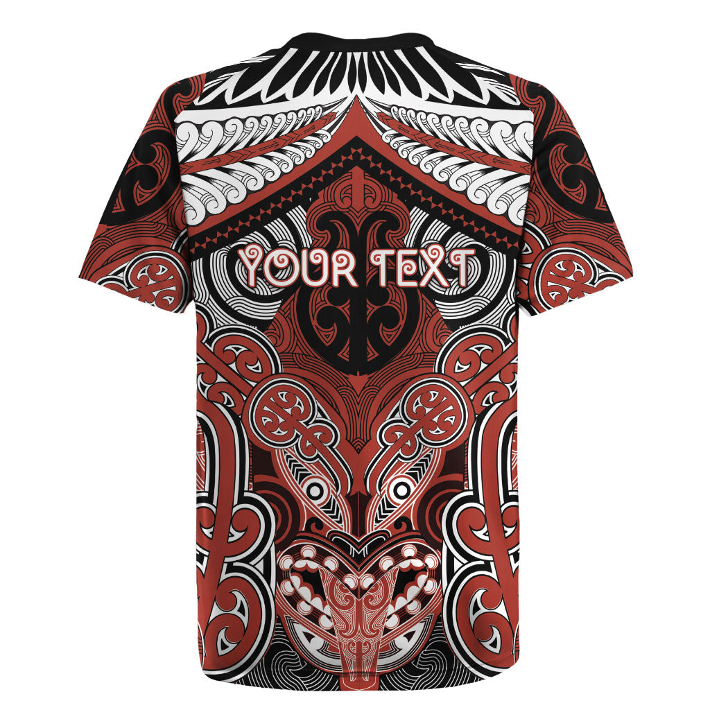 Aotearoa Iwi Rongowhakaata Personalised Rugby Jersey Maori Kowhaiwhai Pattern