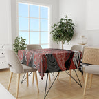 Aotearoa Iwi Rongowhakaata Tablecloth Maori Kowhaiwhai Pattern
