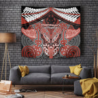 Aotearoa Iwi Rongowhakaata Tapestry Maori Kowhaiwhai Pattern