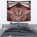 Aotearoa Iwi Rongowhakaata Tapestry Maori Kowhaiwhai Pattern