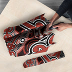 Aotearoa Iwi Rongowhakaata Umbrella Maori Kowhaiwhai Pattern