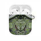 Aotearoa Iwi Ngati Raukawa AirPods Case Maori Kowhaiwhai Pattern