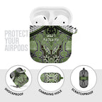 Aotearoa Iwi Ngati Raukawa AirPods Case Maori Kowhaiwhai Pattern