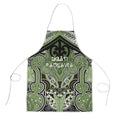 Aotearoa Iwi Ngati Raukawa Apron Maori Kowhaiwhai Pattern