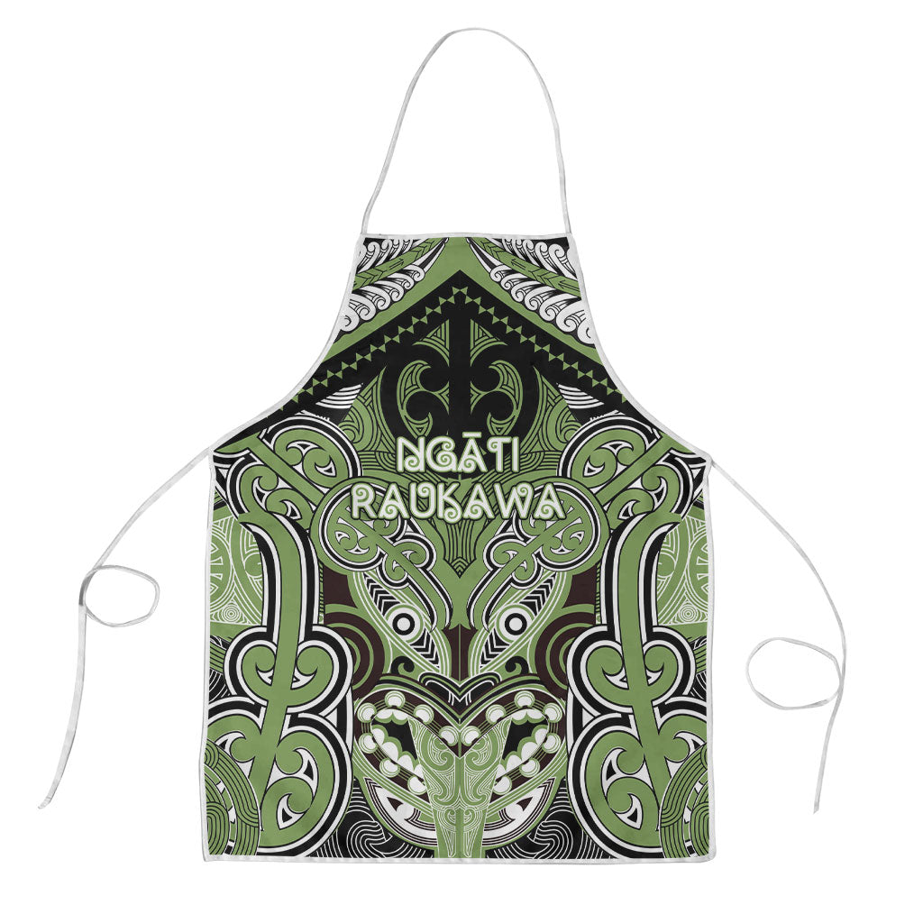 Aotearoa Iwi Ngati Raukawa Apron Maori Kowhaiwhai Pattern