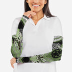 Aotearoa Iwi Ngati Raukawa Personalised Arm Sleeves Maori Kowhaiwhai Pattern