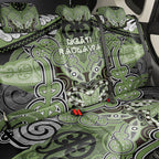 Aotearoa Iwi Ngati Raukawa Back Car Seat Cover Maori Kowhaiwhai Pattern