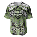 Aotearoa Iwi Ngati Raukawa Personalised Baseball Jersey Maori Kowhaiwhai Pattern