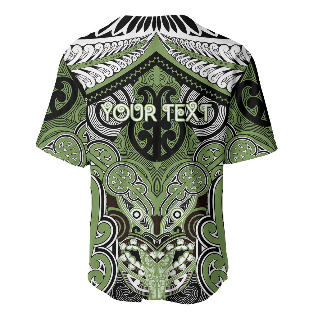 Aotearoa Iwi Ngati Raukawa Personalised Baseball Jersey Maori Kowhaiwhai Pattern