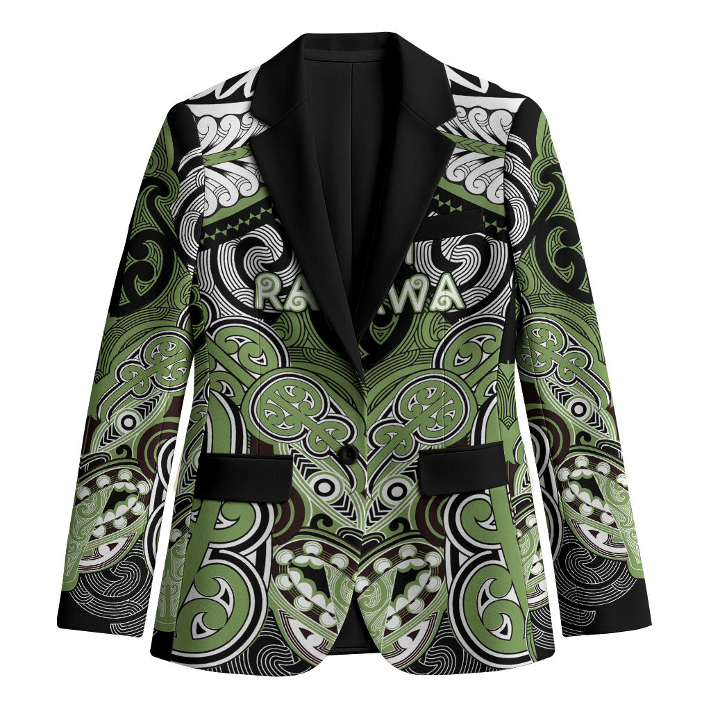 Aotearoa Iwi Ngati Raukawa Personalised Blazer Maori Kowhaiwhai Pattern