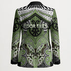 Aotearoa Iwi Ngati Raukawa Personalised Blazer Maori Kowhaiwhai Pattern