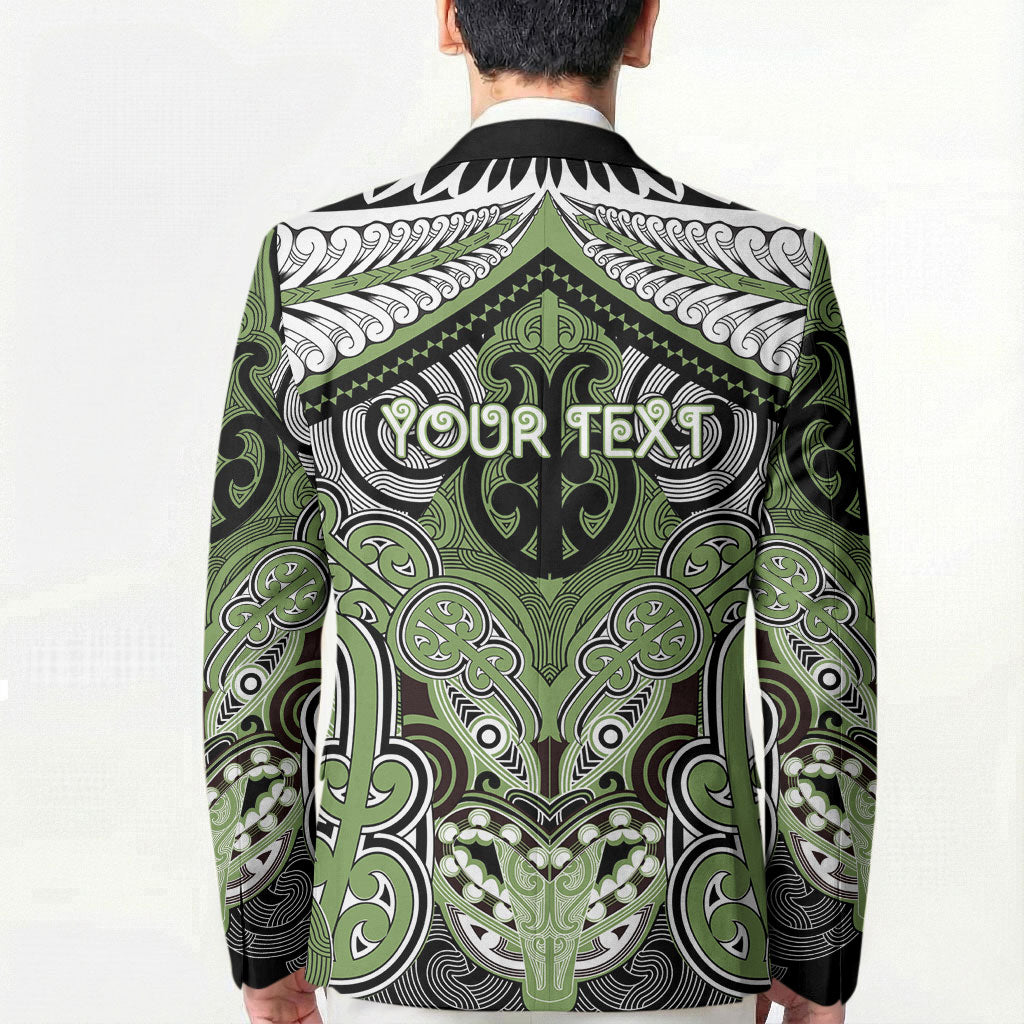 Aotearoa Iwi Ngati Raukawa Personalised Blazer Maori Kowhaiwhai Pattern