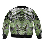 Aotearoa Iwi Ngati Raukawa Personalised Bomber Jacket Maori Kowhaiwhai Pattern
