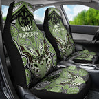 Aotearoa Iwi Ngati Raukawa Car Seat Cover Maori Kowhaiwhai Pattern