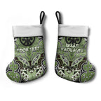 Aotearoa Iwi Ngati Raukawa Personalised Christmas Stocking Maori Kowhaiwhai Pattern