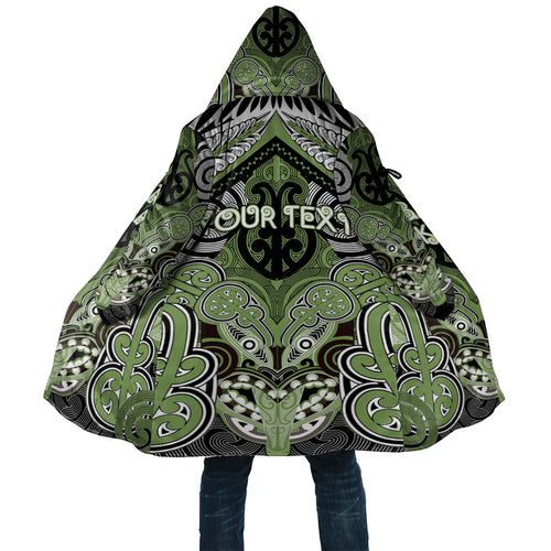 Aotearoa Iwi Ngati Raukawa Personalised Cloak Maori Kowhaiwhai Pattern