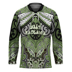 Aotearoa Iwi Ngati Raukawa Personalised Hockey Jersey Maori Kowhaiwhai Pattern