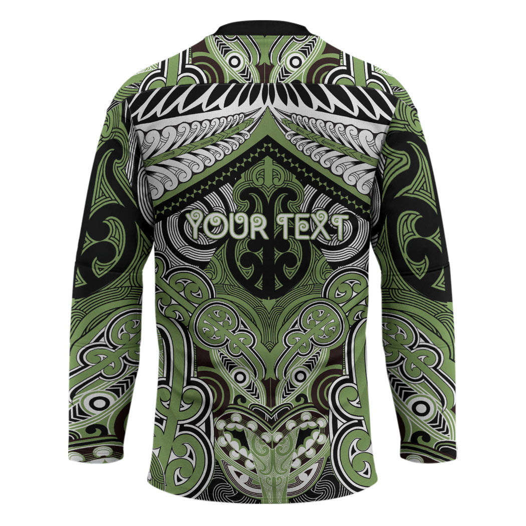 Aotearoa Iwi Ngati Raukawa Personalised Hockey Jersey Maori Kowhaiwhai Pattern