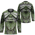 Aotearoa Iwi Ngati Raukawa Personalised Hockey Jersey Maori Kowhaiwhai Pattern