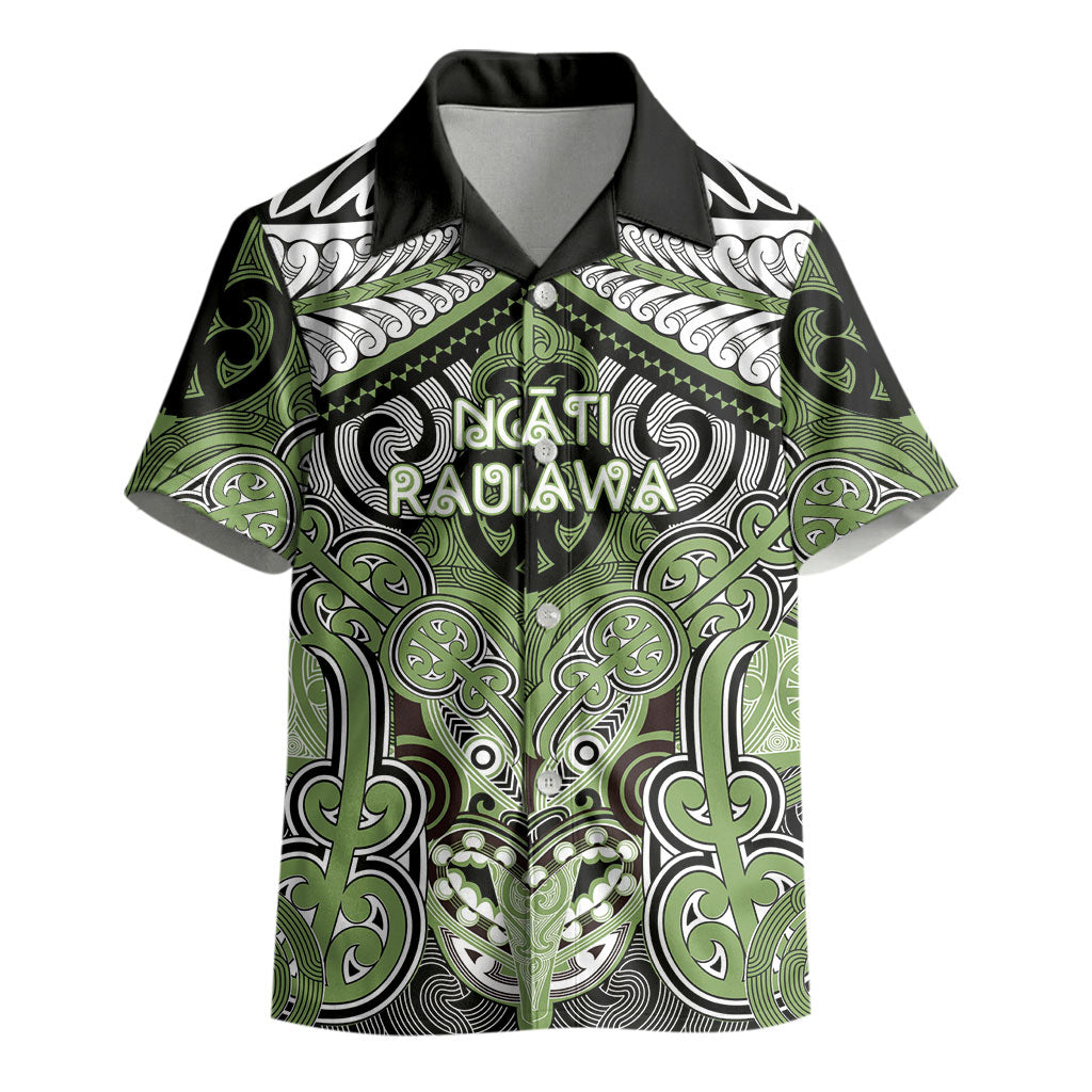 Aotearoa Iwi Ngati Raukawa Personalised Kid Hawaiian Shirt Maori Kowhaiwhai Pattern