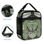 Aotearoa Iwi Ngati Raukawa Lunch Bag Maori Kowhaiwhai Pattern