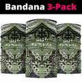 Aotearoa Iwi Ngati Raukawa Neck Gaiter Maori Kowhaiwhai Pattern
