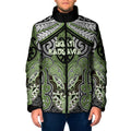 Aotearoa Iwi Ngati Raukawa Personalised Padded Jacket Maori Kowhaiwhai Pattern
